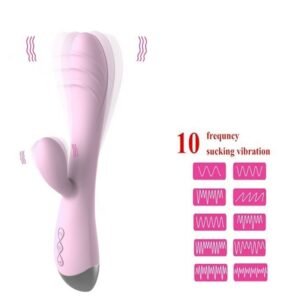 Bunny Dildo Vibrator Vagina Massager