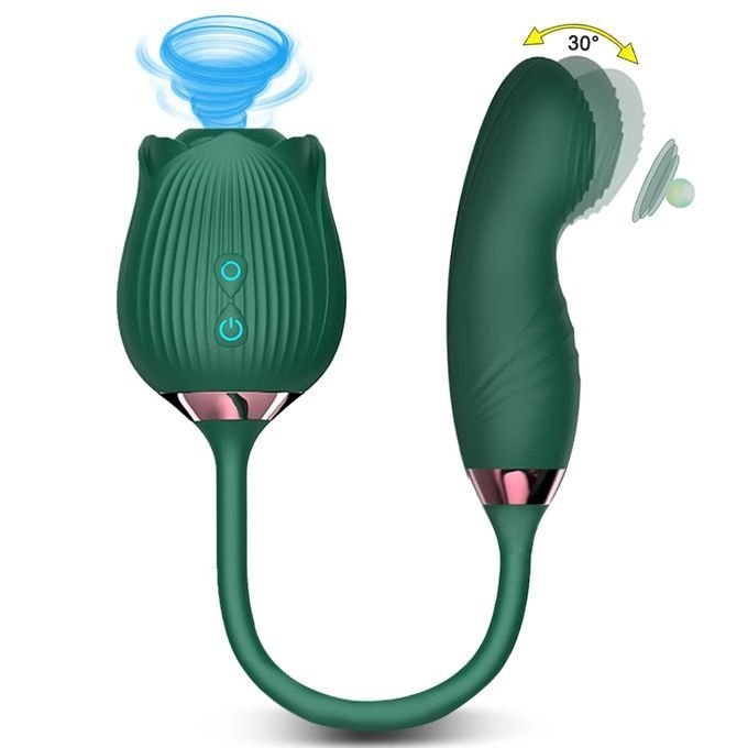 Two-in-one Automatic Telesco Rose-shaped Vibrating - Image 3
